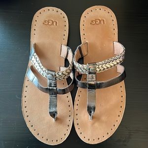 UGG sandals silver Audra